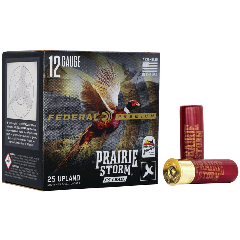 Federal Prairie Storm FS Lead Shotshells 12 ga 3