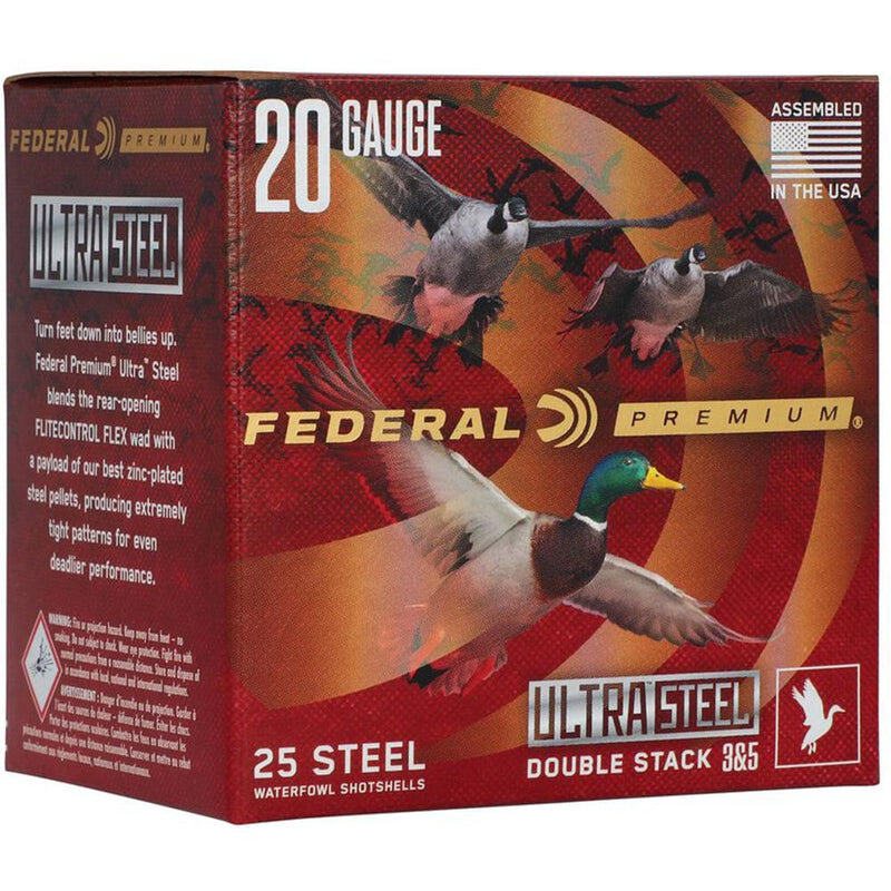 Federal Premium Ultra Steel Shotshells 20ga 3