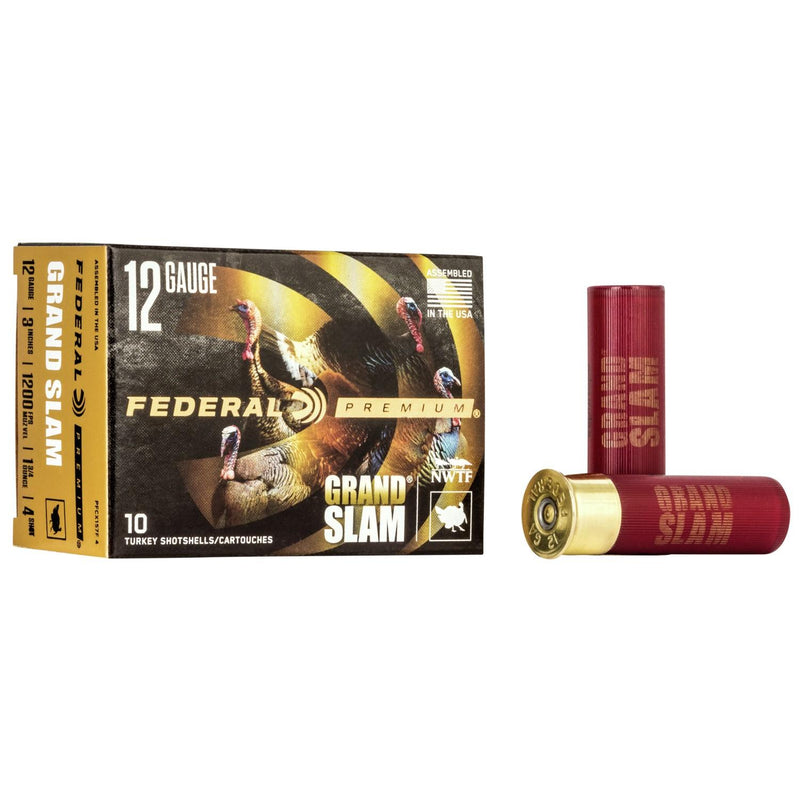 Federal Grand Slam Shotshells 12 ga 3
