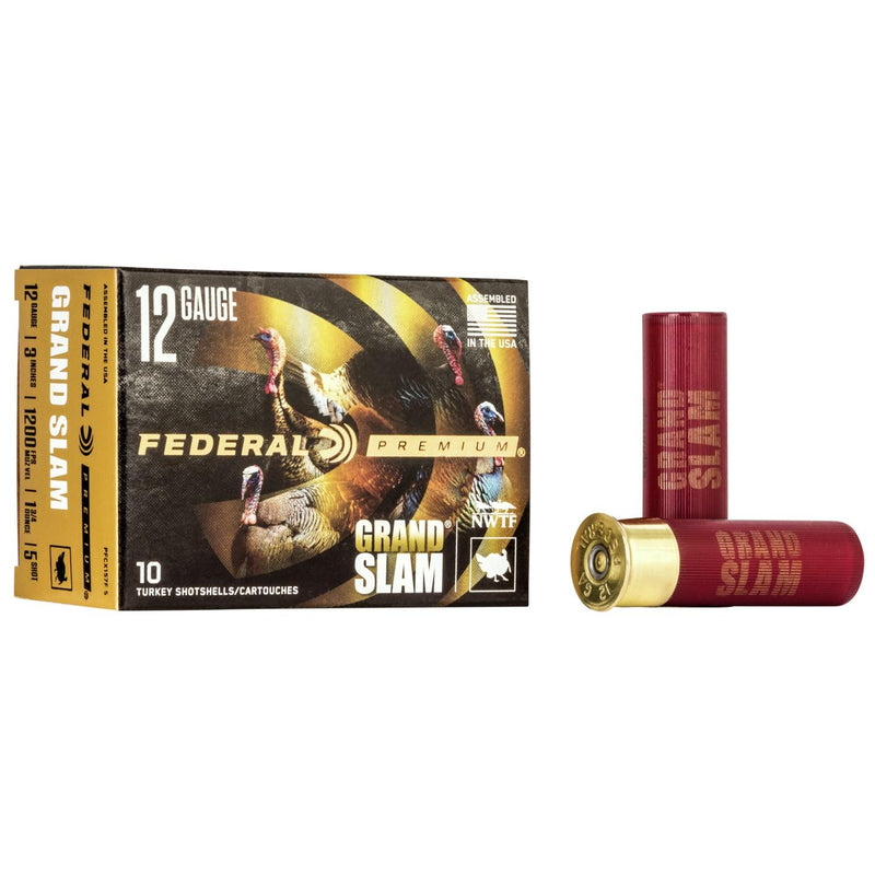 Federal Grand Slam Shotshells 12 ga 3