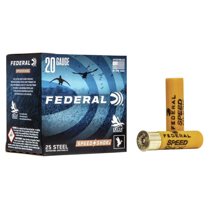 FEDERAL SPEED-SHOK HIGH VELOCITY STEEL 20GA 3