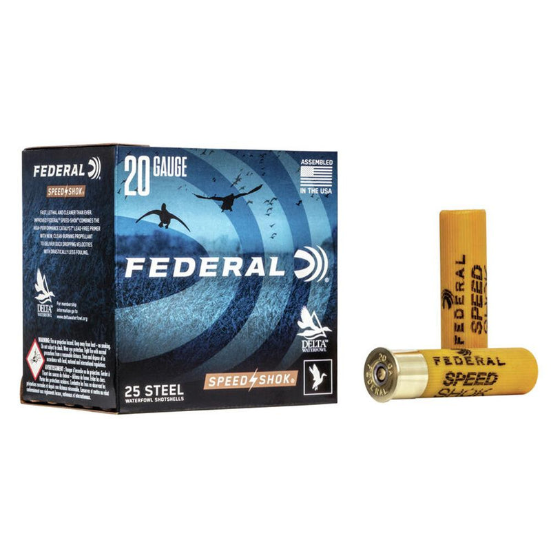 FEDERAL SPEED-SHOK HIGH VELOCITY STEEL 20GA 3