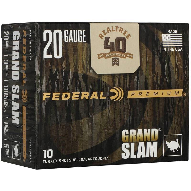 Federal Grand Slam Realtree 40th Anniversary Shotshells 20ga 3