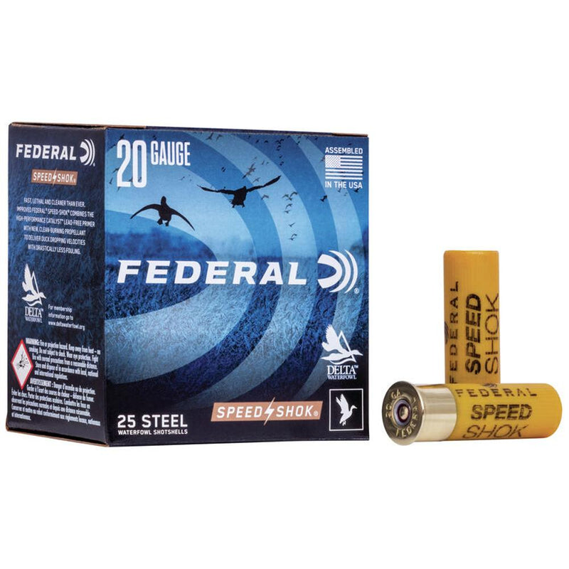 FEDERAL SPEED-SHOK HIGH VELOCITY STEEL 20GA 2-3/4