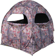 HME 2-Person Spring Steel 75 Pop-Up Ground Blind 58x58x57