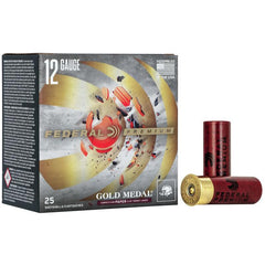 Federal Gold Medal Paper Shotshells 12ga 2-3/4