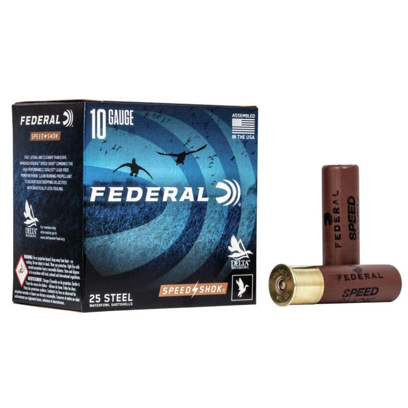 FEDERAL SPEED-SHOK HIGH VELOCITY STEEL 10GA 3-1/2