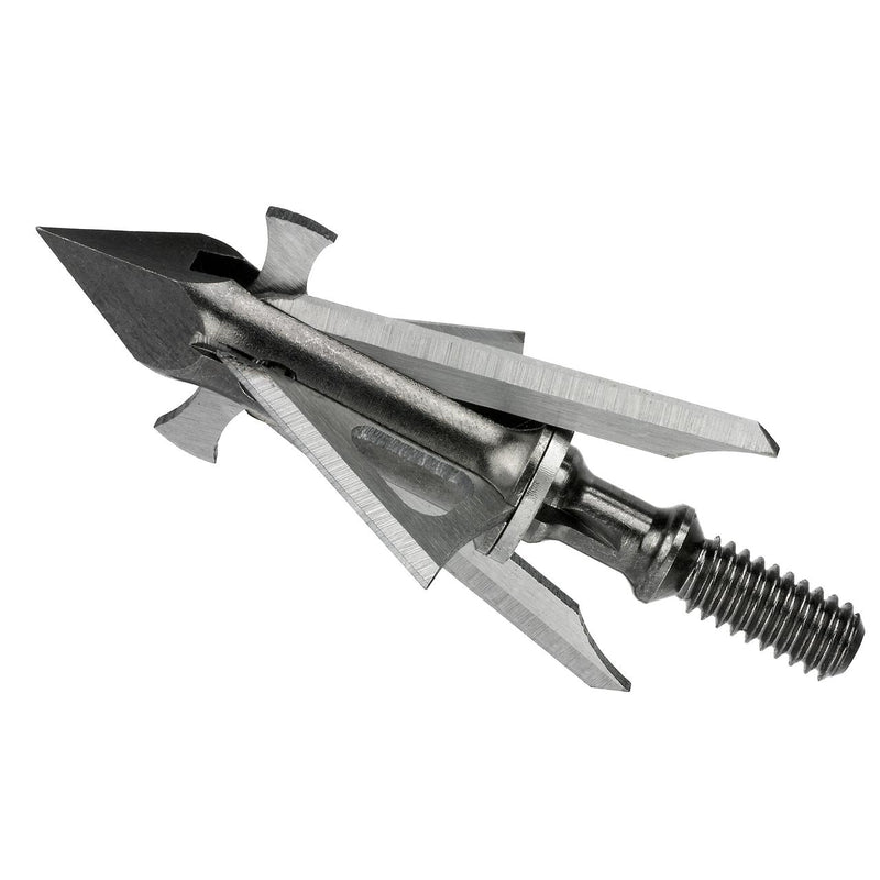 Muzzy Trocar 4-Blade HB-Hybrid Crossbow Broadhead 1