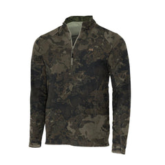 Muddy DV8 Quest Midweight Quarter Zip Sweatshirt Veil Canyon Grey 3XL