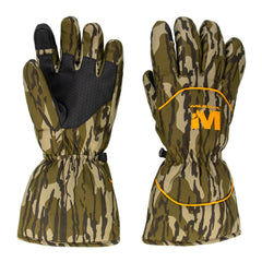Muddy Waterproof Insulated Gloves Mossy Oak Bottomland M