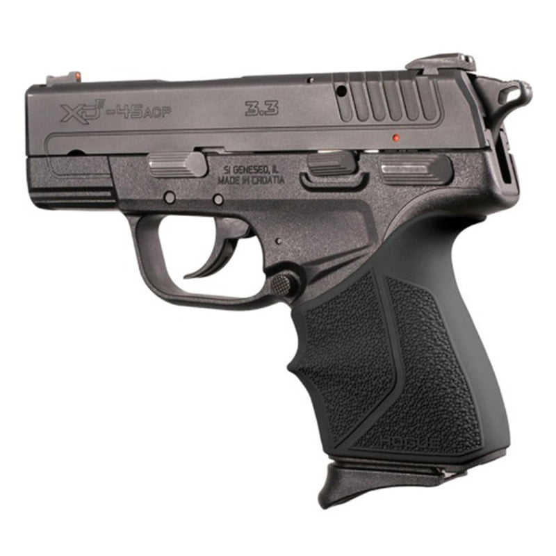 Hogue Handall Beavertail Grip Sleeve for Springfield XD-E 9/45 Black