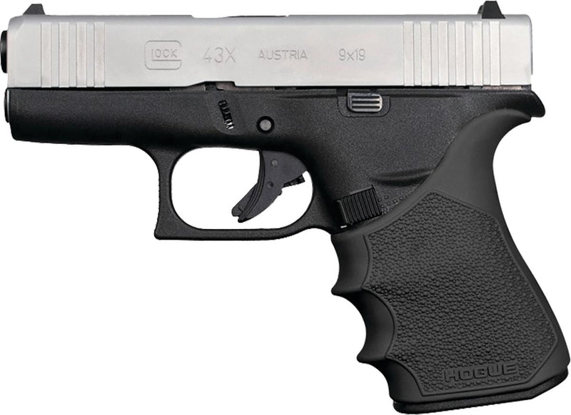 Hogue HandAll Beavertail Grip Sleeve Glock 43X 48 - Black