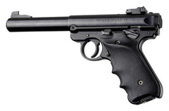Hogue Ruger MKIV Rubber Grip with Finger Grooves and Right Hand Thumb Rest Black