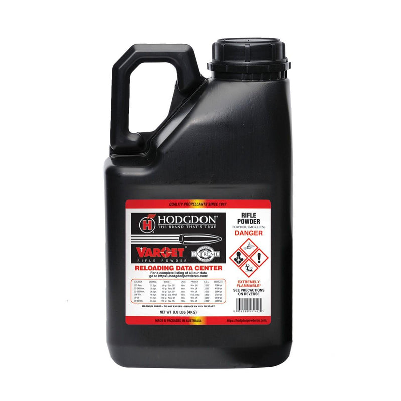 Hodgdon Varget Smokeless Powder 8.8LB (4KG) Keg