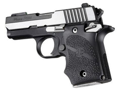 Hogue Ambi Safety Rubber Grip with Finger Grooves for SIG Sauer P938 Black