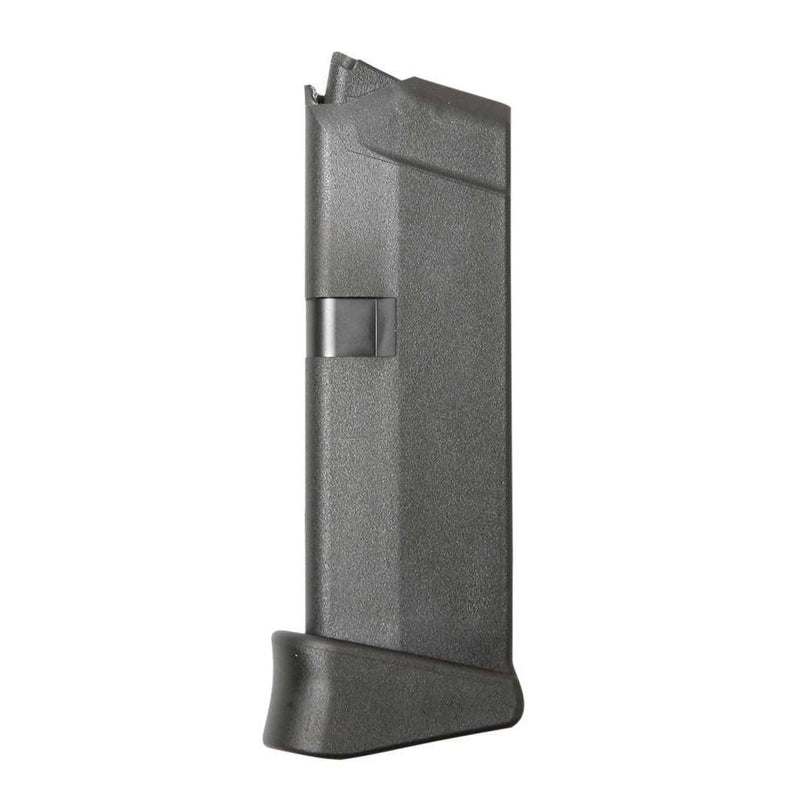 Glock 42 Factory Magazine with Extension — .380 ACP 6-Round, Black