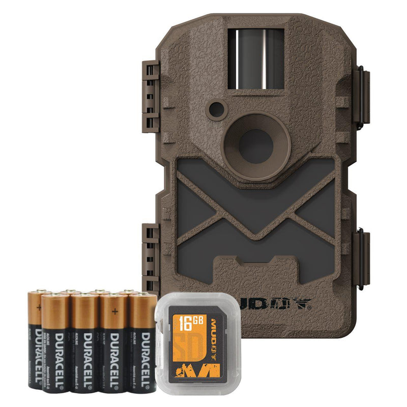 Muddy Pro Cam 20�Trail Camera Combo �/ 20MP / 720 Video @30fps �/ 8 Batteries & 16GB SD Card Included