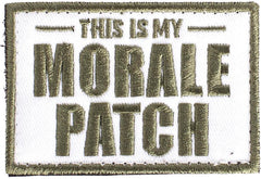 THIS IS MY MORALE PATCH w/ ADHESIVE