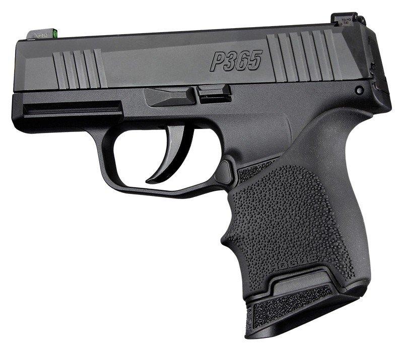 Hogue HandAll Beavertail Grip Sleeve Sig Sauer P365 Black