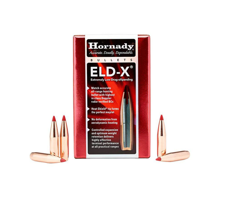Hornady ELD-X� (Extremely Low Drag - eXpanding) Bullets 6mm .243