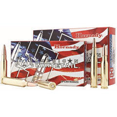 Hornady American Whitetail Rifle Ammunition 7mm Rem Mag 154 gr Interlock SP 2814 fps 20/ct