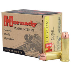 Hornady Custom Handgun Ammunition .44 Magnum 200 gr XTP 20/ct
