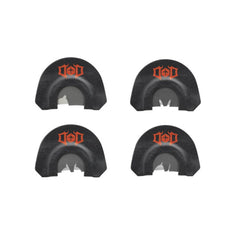 HS Strut Drury Outdoors Signature Tongue Series Mouth Calls 4/ct