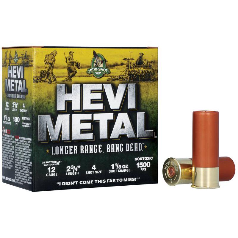 HEVI-Shot HEVI-Metal Longer Range Shotshell 12ga 2-3/4