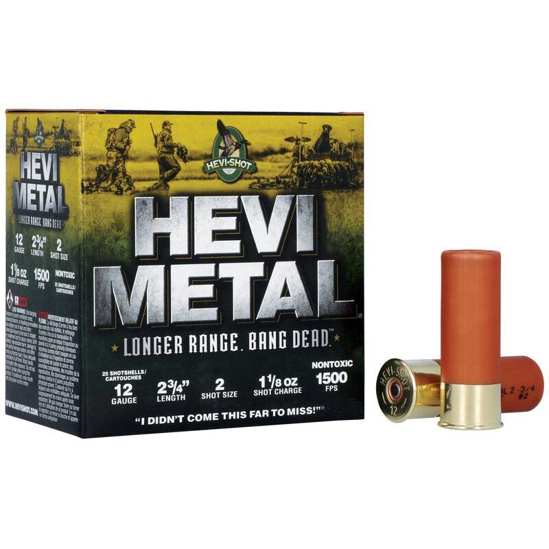 HEVI-Shot HEVI-Metal Longer Range Shotshell 12ga 2-3/4