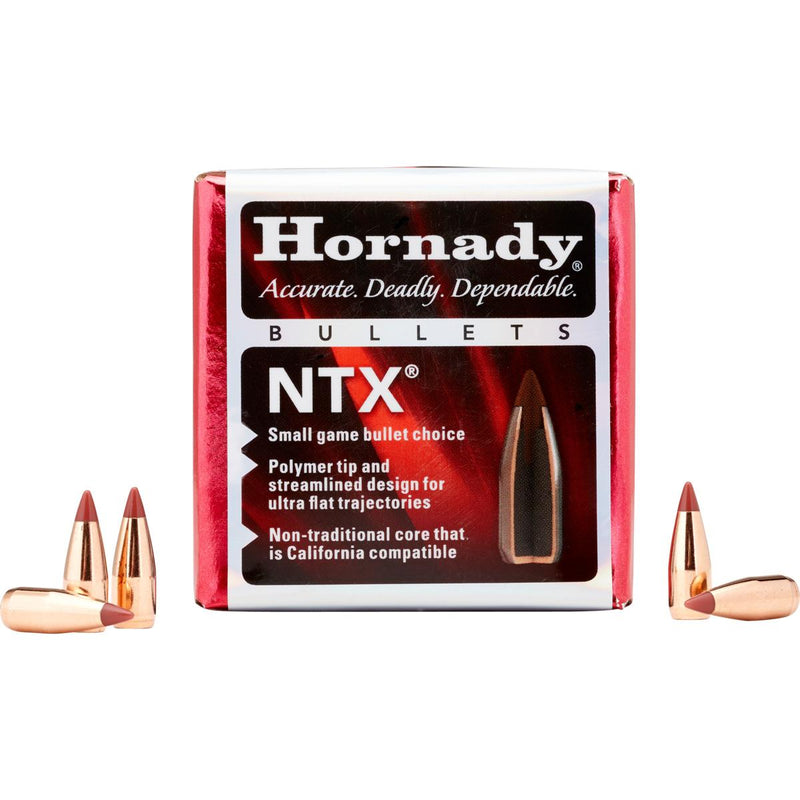 Hornady NTX Non-Leaded Rifle bullets .17 cal 172