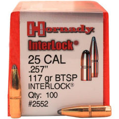 Hornady InterLock Bullets .25 cal .257