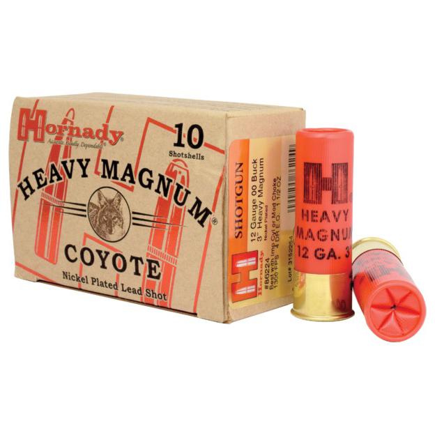 Hornady Heavy Mag Coyote Shotshells 12 ga 3