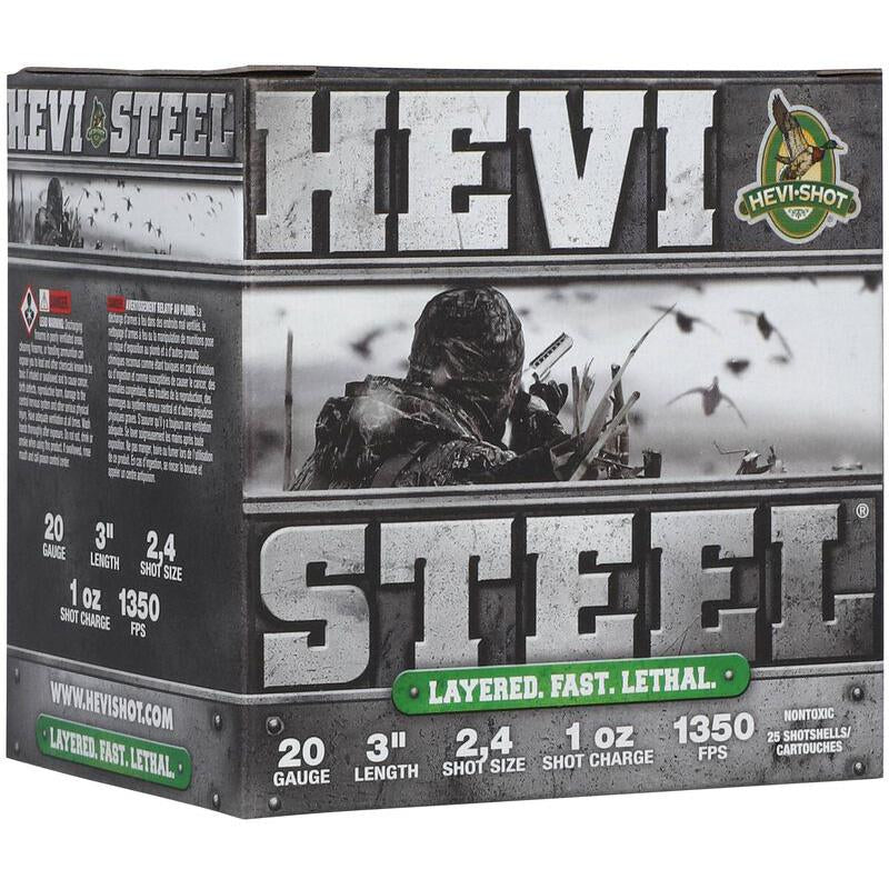 HEVI-Shot HEVI-Steel Layered Shotshells 20ga 3