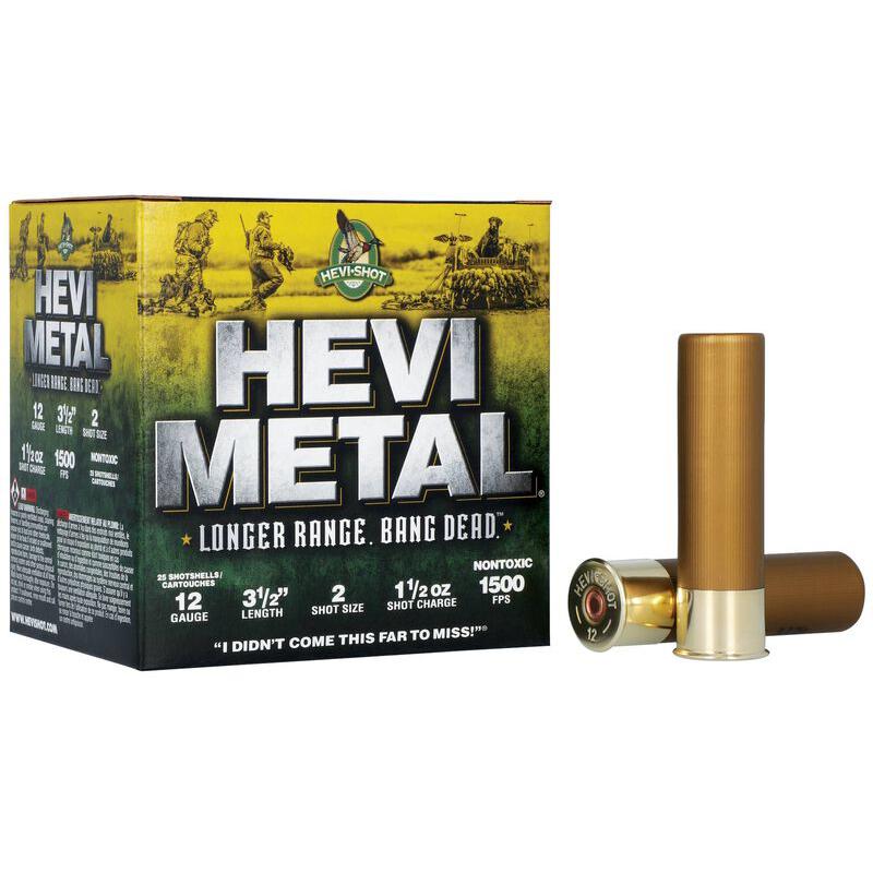 HEVI-Shot HEVI-Metal Longer Range Shotshell 12ga 3.5