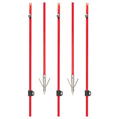 Cajun Bowfishing Fiberglass Arrow with Piranha Long Barb XT