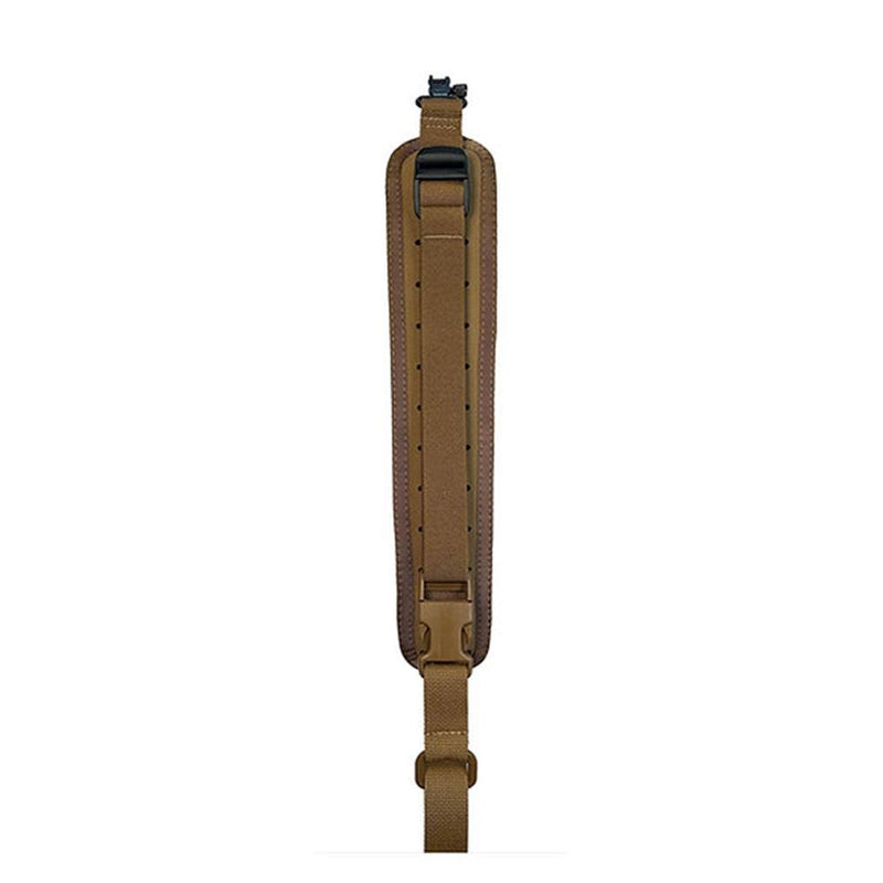 TacShield PRS Hands Free Rifle Sling with Stud QD Swivels Coyote
