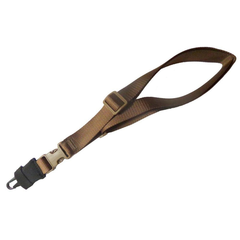 TacShield CQB Single Point Sling HK Hook Silencer Coyote 1.5