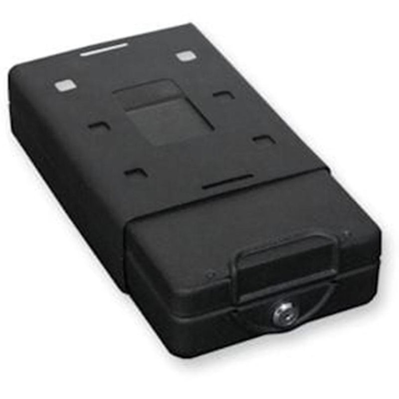 Bulldog Car/Personal Handgun Safe with Key Lock Mounting Bracket and Cable