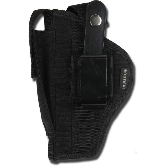 Bulldog Extreme Handgun Holster with Belt Loop and Clip for Standard Autos with 2-4