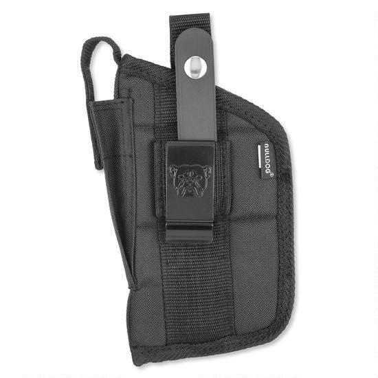 Bulldog Extreme Handgun Holster with Belt Loop and Clip for Compact Autos with 2.5-3.75
