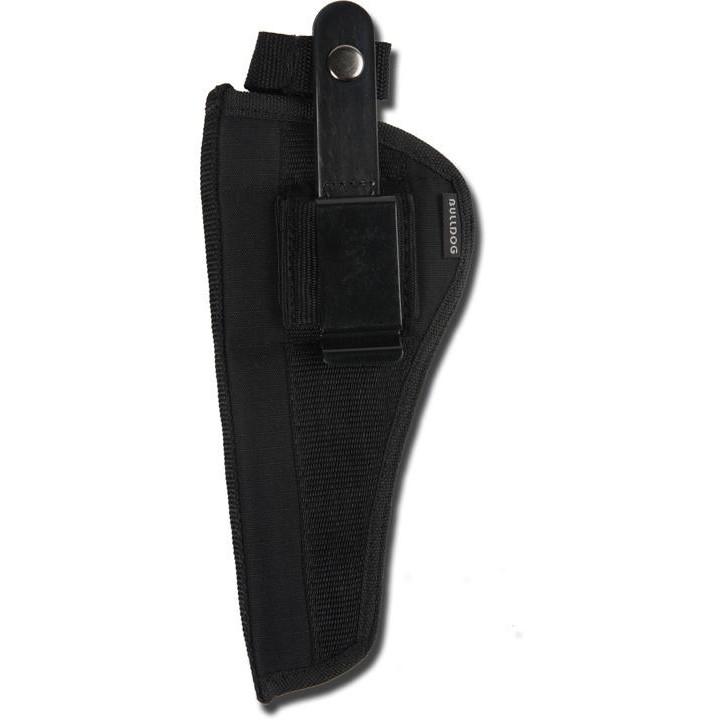 Bulldog Extreme Handgun Holster with Belt Loop and Clip for Large Frame Revolvers with 5-6
