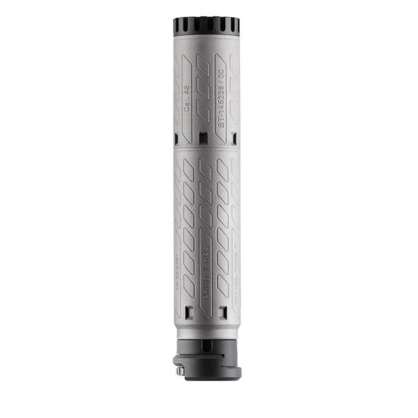 B&T SQD9 Print-X RBS Quick Attach Suppressor 9mm Luger Titanium 8.2