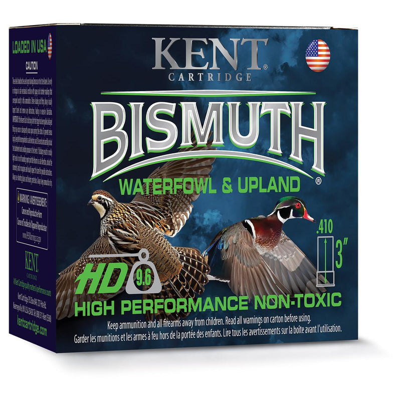 Kent Bismuth High-Performance Non-Toxic Waterfowl & Upland Shotshells 410ga 3