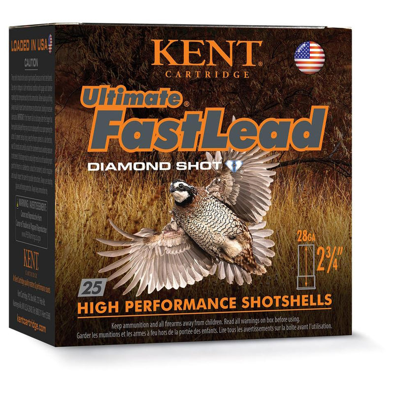Kent Ultimate FastLead Upland Shotshell 28ga 2-3/4