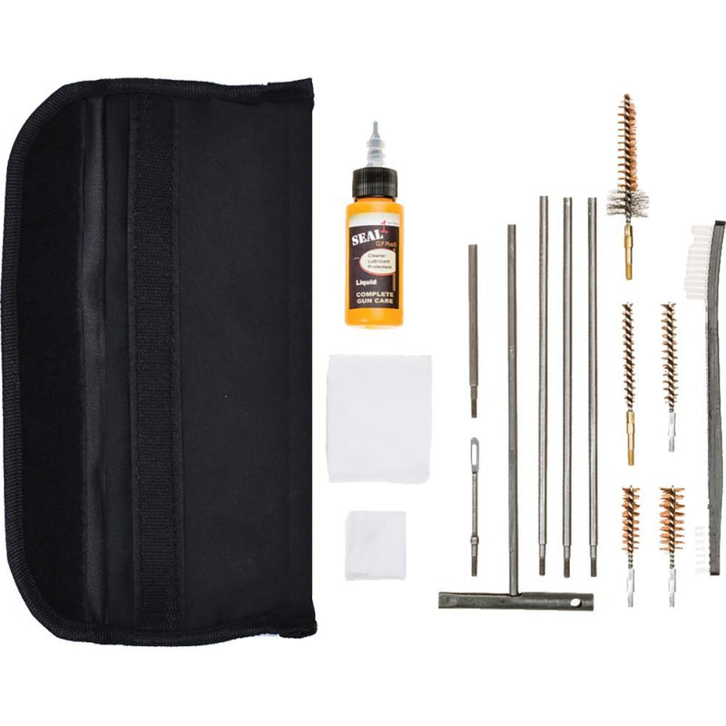 TacShield Universal GI Field 13 Piece Clean Kit w/Seal 1 CLP Plus Black