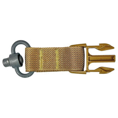 TacShield Side Release Buckle Attachment for QD Push Button Coyote Brown