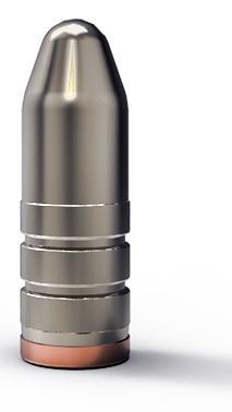 Lee Round Nose Rifle Mould - Double Cavity (Handles Included) .338