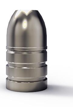 Lee Round Flat Nose Rifle Mould - Double Cavity (Handles Included) .457