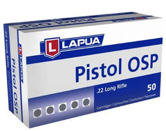 .22 LR PISTOL OSP - BOX 50 RDS