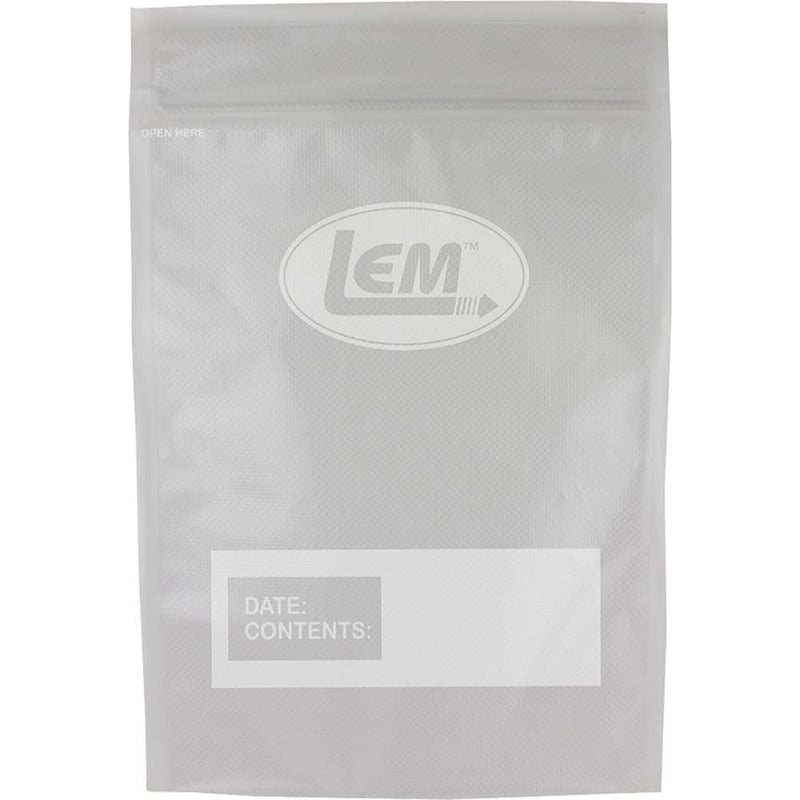 LEM Products MaxVac Zipper Top Vacuum Bags Gallon Size 11